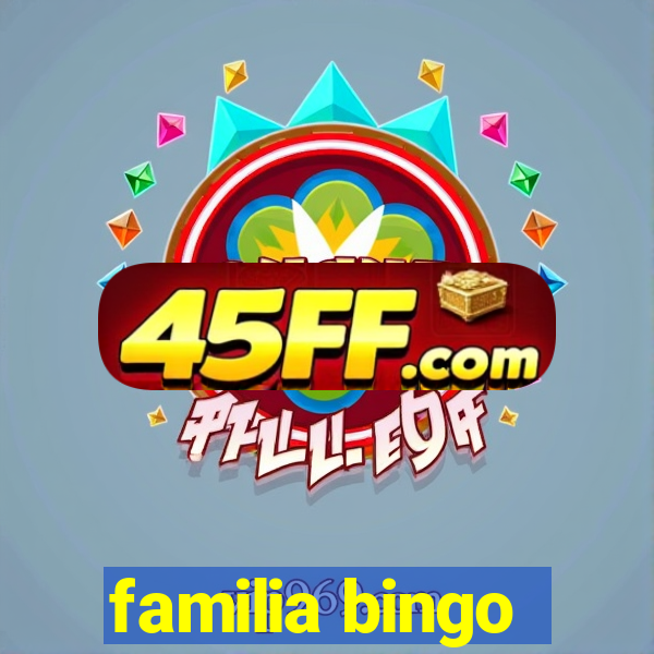 familia bingo